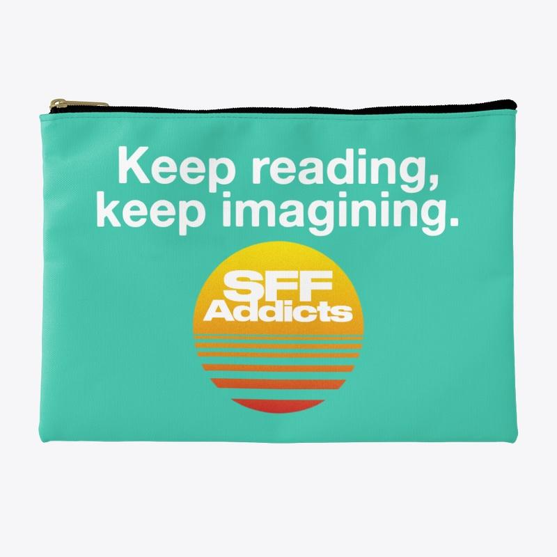 'Keep Reading' Pencil Pouch