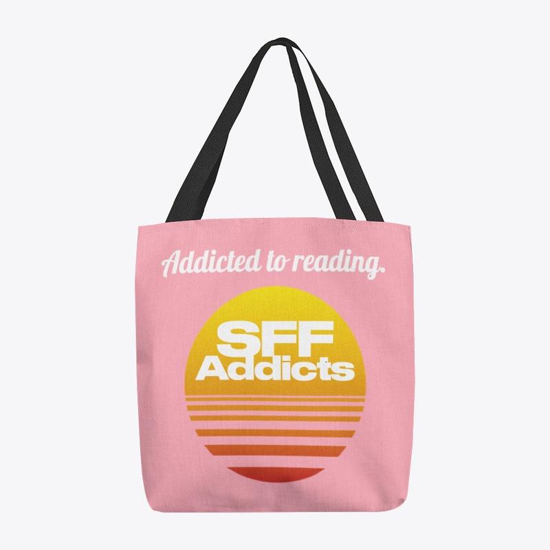 'Addicted to Reading' Tote Bag